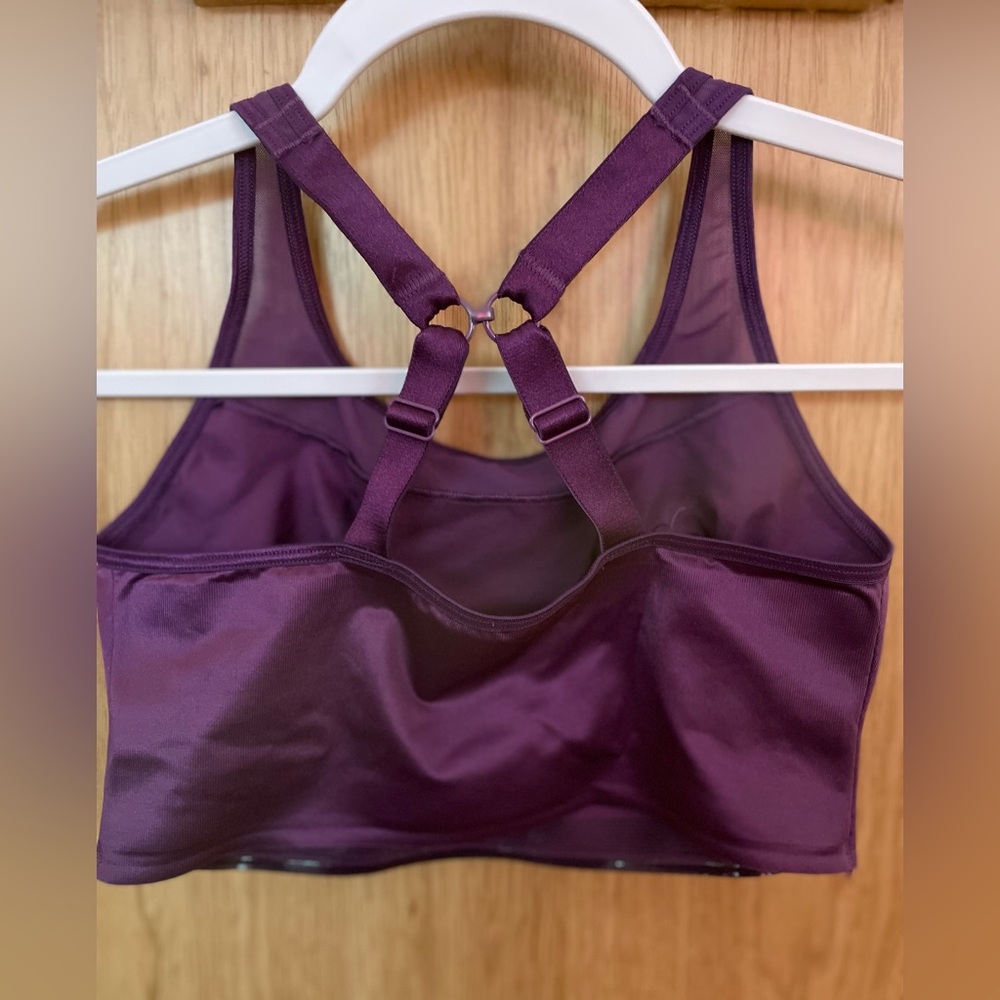Ruby Ribbon Rack Sample Sheer Demiette purple, multiple sizes - Picture 3 of 3
